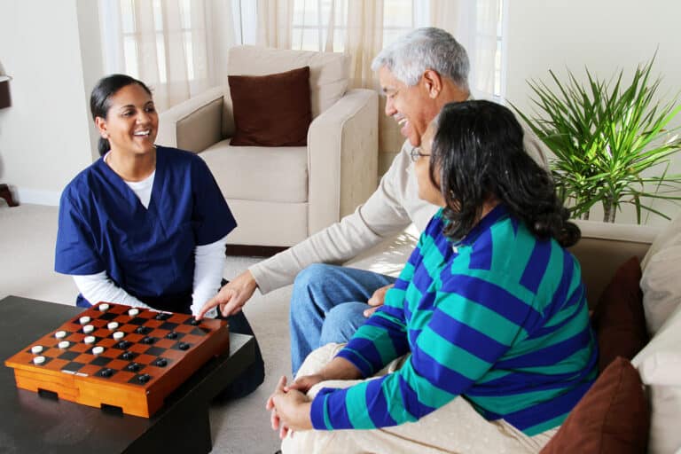 Companion care at home helps aging seniors stay socialized and connected.